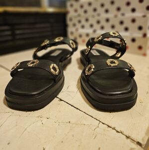 STEVE MADDEN black sandals